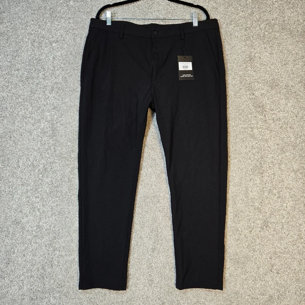 Under 510 U-510 Jon Performance Pants Men 38x27 Black NEW